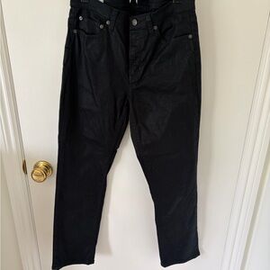 GAP Women’s Jet Black Straight Jeans